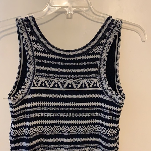 Karen Kane Graphic Print High/low Tank Dress S - Picture 5 of 6